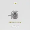 Engastes de Piedras Preciosas Ovalados, Engastes de Piedras Preciosas y Accesorios para Joyería, Fábrica Fuente de Joyería de Acero de Titanio Dongguan
