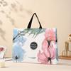 Bolsa de Mano Laminada No Tejida en stock Bolsa de Compras para Tienda de Ropa Engrosada Bolsa de Embalaje para Regalo para Compras de Ropa Personalizada