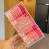 Cuerda para el Cabello Infantil Color Caramelo Banda Elástica Anillo Toalla para Cola de Caballo Alta de Niña Banda para el Cabello Banda Elástica para el Cabello de Niña Accesorios para el Cabello