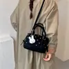 Bolso Nuevo Estilo Moda Dulce Lindo Bolso Viaje Pequeño Mujer Versátil Almohada Boston Bolso Cruzado Estampado Floral 2026