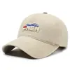 Gorra de Béisbol con Visera y Parte Superior Suave Nueva para Primavera y Verano para Hombres y Mujeres, Gorra Lavada de Moda para Exteriores Casual con Letras Bordadas