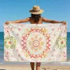 Toalla de playa de rizo impresa a doble cara para comercio exterior, toalla de baño para natación de microfibra de doble cara para adultos transfronteriza, vellón de doble cara de secado rápido al por mayor