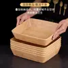 Vajilla para olla caliente de melamina, plato para brochetas con imitación de veta de madera, plato de exhibición para buffet de verduras, olla caliente pequeña giratoria, uso comercial en restaurantes