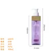 Botellas de PET de Paredes Gruesas y Fondo Grueso para Artículos de Tocador, Botellas de 350 ml para Gel de Ducha y Champú, Botellas Cuadradas, Botellas de Un Solo Paso