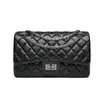 Bolso de mujer 2022 nueva moda estilo Chanel bolso rombos bolso con cadena al hombro bolso bandolera de mujer bolso clásico europeo y americano para mujer
