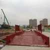 Produto Acabado em Aço Sem Pintura Calha para Lavagem de Carro Poço de Lavagem de Carro Tipo Barco Plataforma Móvel para Lavagem de Veículos