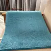 Tamaño grande, envío gratis, alfombrilla de chenilla de color liso para el suelo, alfombrilla absorbente para el baño, alfombrilla para los pies del hogar, alfombrilla para la puerta de la cocina y el dormitorio