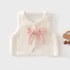 Fábrica de Origen Chaleco de Bebé Primavera y Otoño Estilo Francés Chic Chaleco Estilo Pequeño Chanel para Niñas Chaleco Cárdigan Pequeño Versátil