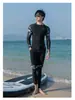 Nuevo Traje de Neopreno para Hombres y Mujeres, Pantalones Largos Divididos, Traje de Snorkel Estilo Falda, Traje de Baño para Parejas, Traje de Surf