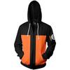 Naruto série japonesa anime cosplay periférico Naruto suéter 3d suéter pullover capuz zíper homens e mulheres