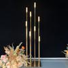 Nuevos Adornos Luminosos de Cristal de Hierro para Auditorio de Boda Lámpara de Guía de Camino Oscar Utilería para Montaje de Banquete Lámpara Decorativa de Escenario