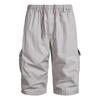 Pantalones Capri de Verano Multibolsillos para Hombre Algodón Deportivo Delgados Casuales Media Pierna para Hombre Holgados Talla Grande Petos con Fertilizante