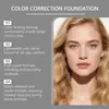 Zephoco Corrector Transparente y Loción de Base Iluminadora, Hidratante, Impecable, Base Líquida Transparente y Ligera Mate