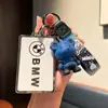 Adecuado para BMW Serie 5 nueva Serie 7 X5X7 cubierta para llave tipo tarjeta cubierta de tarjeta NFC de alta calidad hebilla de cubierta para llave de coche 535le