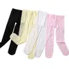 Pantalones de Encaje para Niños de Verano Antienganches y Antimosquitos de 3/4 Blancos Medias Finas para Niños