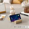 Adornos Soporte para Teléfono Móvil de Conejo Lindo Decoraciones Soporte para Tablet iPad Escritorio Oficina Regalo de Cumpleaños