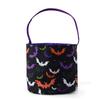 Bolsa de Regalo Nueva de Halloween Bolsa de Halloween Vacaciones Creativa Tela Murciélago Bolsa de Tela Decorativa de Halloween