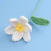 Buquê de Flores de Crochê de Tulipa Aberto na Fronteira Atacado Flores Artificiais Flores de Crochê de Tulipa de Novo Estilo