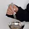 Tenedor de Fruta de Acero Inoxidable, Tenedor con Forma de Corazón, Tenedor de Postre, Cuchara de Postre, Tenedor de Dos Púas, Tenedor Dorado, Tenedor para Ensalada