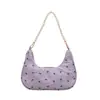 Bolso de Hombro Bajo Estilo Coreano con Lazo para Mujer 2026 Nuevo Casual Simple para el Trabajo Bolso de Hombro Único Versátil de Moda Bolso de Hombro Bajo para Mujer