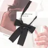 Pajarita Versátil Uniforme Jk para Mujer, Pajarita de Color Sólido Estilo Japonés con Mango Largo Pequeño, Pajarita de Estudiante, Uniforme Académico Estilo Academia
