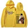 Marca Independiente de Comercio Exterior Sudadera con Capucha de Ajuste Holgado Rod Wave Última Vuelta Gira 2025 Ropa Unisex Cadera H