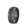 Amazon Europeia e Americana Mais Vendida Moda Tendência Vintage Aço Inoxidável Anel Masculino Estilo Retrô Joia Anel Masculino