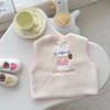 Ropa de Otoño e Invierno para Bebé Niña Chaleco de Felpa 2026 Invierno Niños Pequeños Chaleco Engrosado de Lana de Cordero para Abrigo Cálido Estilo Coreano