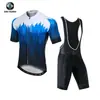 Xintown Patrón de Árbol Ropa de Ciclismo de Manga Corta de Verano Ropa de Ciclismo Nueva Pantalones Conjunto de Tirantes de Ciclismo de Verano