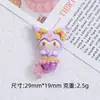 Lindo animalito sirena caricatura hecho a mano DIY pegamento de crema resina pequeños accesorios hebilla para zapatos con agujero material para joyería