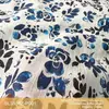 Telas Impresas Delgadas de Seda y Lino para Primavera y Verano, Telas Impresas de Lino de Seda y Tencel, Telas para Camisas y Faldas de Mujer