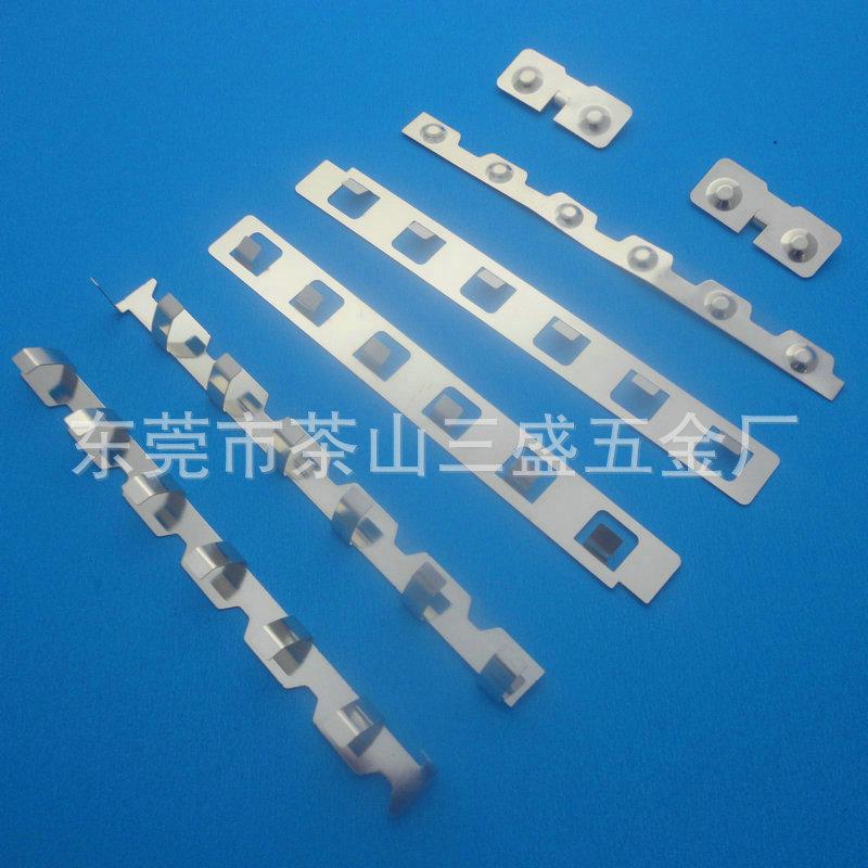 生产 精密锰钢冲压件  圆形电子钢板冲压件