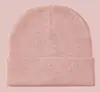 Etsy Comercio Transfronterizo Popular Personalizado Bordado Gorros para Bebé Niños Adulto Padre-Hijo Otoño e Invierno Gorros de Punto Hilo