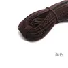 Cuerda elástica de látex multifilamento personalizada, de 0,8 a 2,5 mm, en blanco y negro, colorida y de alta elasticidad, accesorios de ropa.