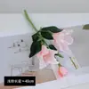 Flor Artificial Gladiolus Gigante para Decoração de Sala de Estar e Mesa de Jantar, Arranjo de Buquê, Decoração Floral, Gladiolus Falso no Atacado
