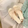 Sandalias planas antideslizantes de estilo francés y de hadas para mujer, adecuadas para el verano, nuevo modelo 2026, versátiles con faldas, sandalias casuales