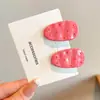 Pinzas para el Cabello de Lunares para Niñas, Pinzas para Flequillo Lateral, Pinzas de Pato para Cabello Suelto, Pasadores Dulces de Moño, Accesorios para el Cabello