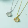 Collar de Cerradura de Longevidad y Paz para Mujer, Colgante de Cerradura de Nube Propicia y Nube de los Deseos, Calcedonia Blanca, Nueva Cadena para Clavícula Vintage de Moda 2021