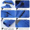 Chaqueta de Montañismo Tres en Uno Ropa de Trabajo Personalizada Chaqueta Exterior Cálida Desmontable Cortavientos Impermeable Logo Personalizado Mayoreo
