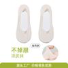 Meias de barco de seda de gelo para mulheres verão fino silicone antiderrapante resistente ao calcanhar meias invisíveis absorventes de suor respiráveis de salto alto meias rasas