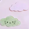 Gato Cuadros Lindo de Dibujos Animados Nube Acrílica DIY Accesorios para el Cabello Tocado Pasador Parche Accesorios de Pasador Lateral