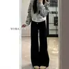 Jeans Black Slair para Mujer Otoño e Invierno Forrados de Polar Tallas Grandes Chica Gordita Elásticos Adelgazantes Forma de Pera Pierna Ancha Pantalones de Herradura