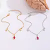 Tobillera con Colgante de Tortuga y Estrella de Mar Estilo Bohemio Transfronterizo Europeo y Americano para Niñas, Moderna y de Moda con un Toque de Alta Gama, Estilo Coreano
