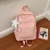 Mochila nueva estilo ins japonés estilo universitario para mujer, diseño de cielo estrellado estilo coreano, fresca y dulce, linda para chicas sensibles, mochila de viaje