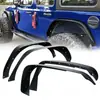 Adecuado para 18-24 Jl Wrangler Guardabarros de Arco de Rueda con Forma de Hoja Jl Wrangler Arcos de Rueda de Carreras