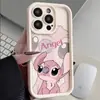 Para Samsung A15/A55 Stitch S24Ultra/S23FE funda de teléfono S22 caricatura A24/A23/14