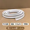 Tira de Borde Suave de PVC Autoadhesivo Pu Estilo Francés para Decoración de Puertas con Arco Curvo Borde de Pared de Fondo Estilo Europeo Línea de Yeso