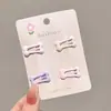 Pinzas para el cabello infantiles de moda con forma de estrella, versátiles y no dañan el cabello, juego de pasadores para arreglar mechones sueltos y flequillo, accesorios para el cabello para niñas