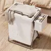 Cesta de Lavandería Hogar Cesta de Almacenamiento de Ropa Sucia Baño Cesta de Lavandería Dormitorio Cesta de Almacenamiento de Artículos Varios Puerta de Entrada Trasera Cesta para Ropa Sucia