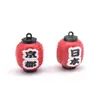 Daruma Japonés de Alta Calidad, Estatua Abierta Onmyoji, Campana de Dibujos Animados para Buena Suerte y Fortuna, Campana Sonora de Piano de Agua de Cobre Puro Sin Costuras